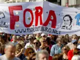 Varias ciudades portuguesas, entre ellas Lisboa, pidieron a la troika que se fuese de su país.