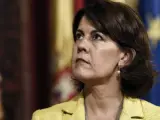 La presidenta de Navarra, Yolanda Barcina.