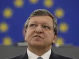 El presidente de la Comisión Europea (CE), José Manuel Durao Barroso, pronuncia su discurso del Estado de la Unión ante el pleno del Parlamento Europeo (PE) en Estrasburgo.