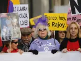 Manifestación en el centro de Madrid contra los recortes de los derechos y libertades que sufre el país, la llamada 'marea ciudadana'.