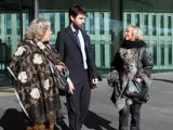 Las hermanas Neus y Marta Mas, que han llevado a juicio a Bankia por la venta de acciones de la entidad a su padre, de 90 años, por valor de 96.000 euros.