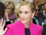 La delegada del Gobierno en Madrid, Cristina Cifuentes, en un acto público.