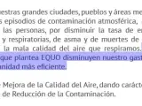 Imagen del programa electoral del Movimiento Red para las elecciones europeas de mayo. Resaltada, la frase copiada literalmente del programa de Equo de 2011.