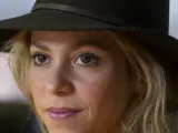 La cantante colombiana Shakira en una rueda de prensa.