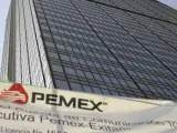 Vista este 6 de enero de 2012 de la Torre Corporativa de Petróleos Mexicanos (PEMEX), ubicada en Ciudad de México.