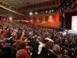 Vista general de la Conferencia Política del PSOE en el Palacio Municipal de Congresos de Madrid.