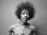 Foto inédita de Jimi Hendrix tomada en 1967 en Londres