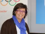 La presentadora María Escario.