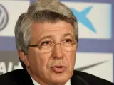 Enrique Cerezo, presidente del Atlético.