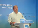 Antonio Sanz en rueda de prensa