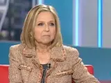 María Teresa Gómez-Limón, diputada del PP en la Asamblea de Madrid, durante una intervención en televisión.