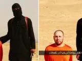 Imágenes de los vídeos de las decapitaciones de Foley y Sotloff a manos de yihadistas.