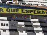 Greenpeace ocupa el hotel ilegal de El Algarrobico