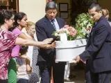 Los restos mortales de los niños Ruth y José, asesinados en octubre de 2011 por su padre, José Bretón, en Córdoba, descansan en el cementerio municipal de San Bartolomé de la Torre (Huelva).