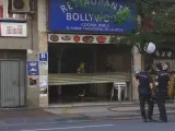 Incendio en el interior de un restaurante de Logroño