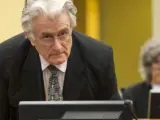El exlíder serbobosnio Radovan Karadzic, en el Tribunal Penal para la Antigua Yugoslavia.