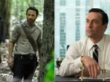 Imágenes promocionales de 'The Walking Dead' y 'Mad Men'.