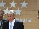 Arturo Fernández, durante un acto público del Gobierno de la Comunidad de Madrid.