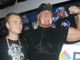 Hulk Hogan y su hijo Nick en una imagen de 2007.