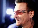 El cantante Bono, de U2.