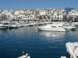 Una vista de Puerto Banús, una de las zonas más caras y lujosas de España.