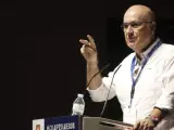 El líder de Unió, Josep Antoni Duran Lleida, interviene en el XVI Congreso de la Unió de Jóvenes.