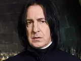 El actor Alan Rickman, en su papel de Severus Snape en las películas de Harry Potter.