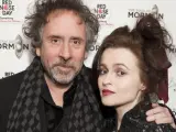Tim Burton y Helena Bonham Carter en marzo de 2013.