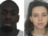 Imagen de dos sospechosos buscados por la Policía francesa relacionados con los atentados yihadistas en París.