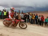 El piloto Joan Barreda, durante una etapa del Dakar.