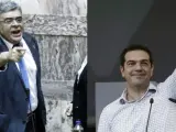 Mijaloiakos, Tsipras, Samarás y Venizelos son los principales candidatos en las elecciones griegas.