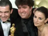 Almodóvar, Banderas y Penélope Cruz