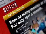 La web estadounidense de alquiler de películas y series Netflix, un ejemplo para el negocio.