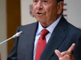 Emilio Botín en una charla en el IESE