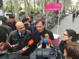 Martín de la Herrán, hoy ante los medios