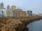 El perfil de la ciudad con la Catedral asomando.