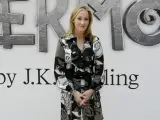 La escritora J.K. Rowling en la presentación de su web Pottermore en Londres.