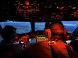 Cabina de vuelo de un avión, en una imagen de archivo.