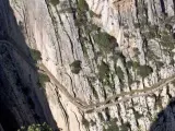 Imagen de un tramo del Caminito del Rey