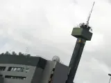 Fachada de la sede de Telemadrid, en la Ciudad de la Imagen (Pozuelo de Alarcón).