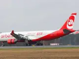 Un Avión De Air Berlin