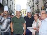 Más De 300 Personas Reciben A Los Hermanos Roca En Girona