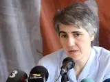 La monja Teresa Forcades interviene en la asamblea de Procés Constituent.