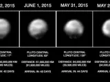 New Horizons muestra las diferentes caras de Plutón en unas nuevas imágenes.