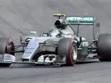 El piloto alemán de Mercedes Nico Rosberg, en el GP de Austria de Fórmula 1.