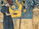 Boceto de una alegoría de Klimt dedicada a la música