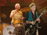 Keith Richards durante un concierto en Indianapolis con Rolling Stones.