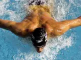 El nadador estadounidense Michael Phelps.