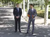 El Presidente del Gobierno, Mariano Rajoy, recibe a Miguel Ángel López