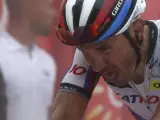 El ciclista catalán Purito Rodríguez, en una de las etapas de montaña de la Vuelta.